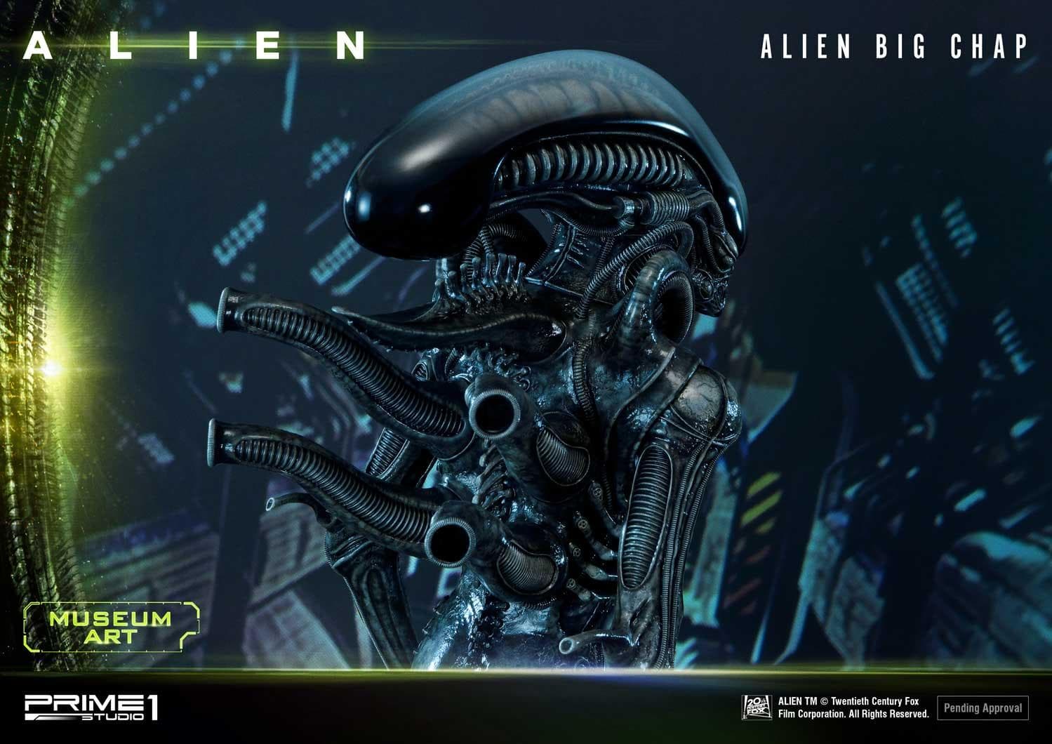 Alien Big Chap (3D Wall Art Edition) - Museum Art - Vue 47