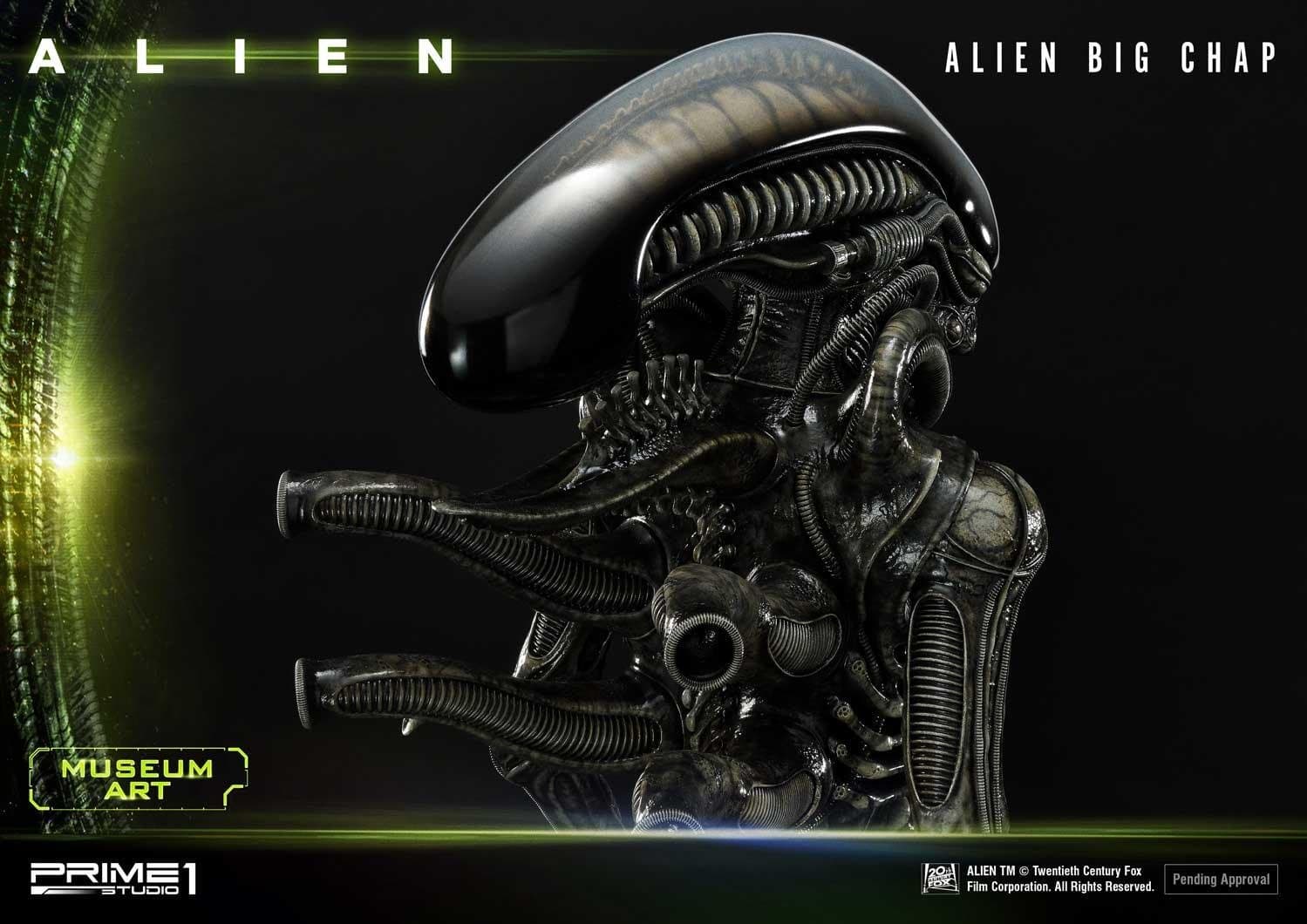 Alien Big Chap (3D Wall Art Edition) - Museum Art - Vue 51