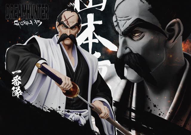 Genryuusai Shigekuni Yamamoto (The First Gotei 13)