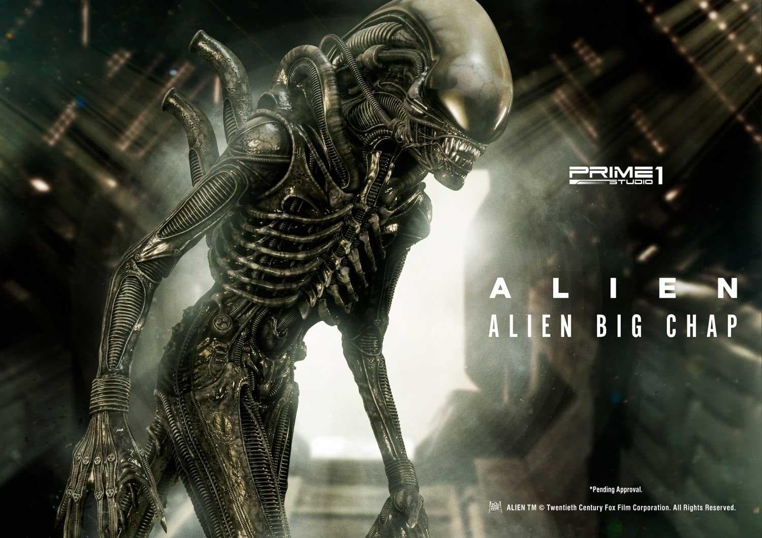 Alien Big Chap 3D Wall Art (Version Regular) - Vue 14
