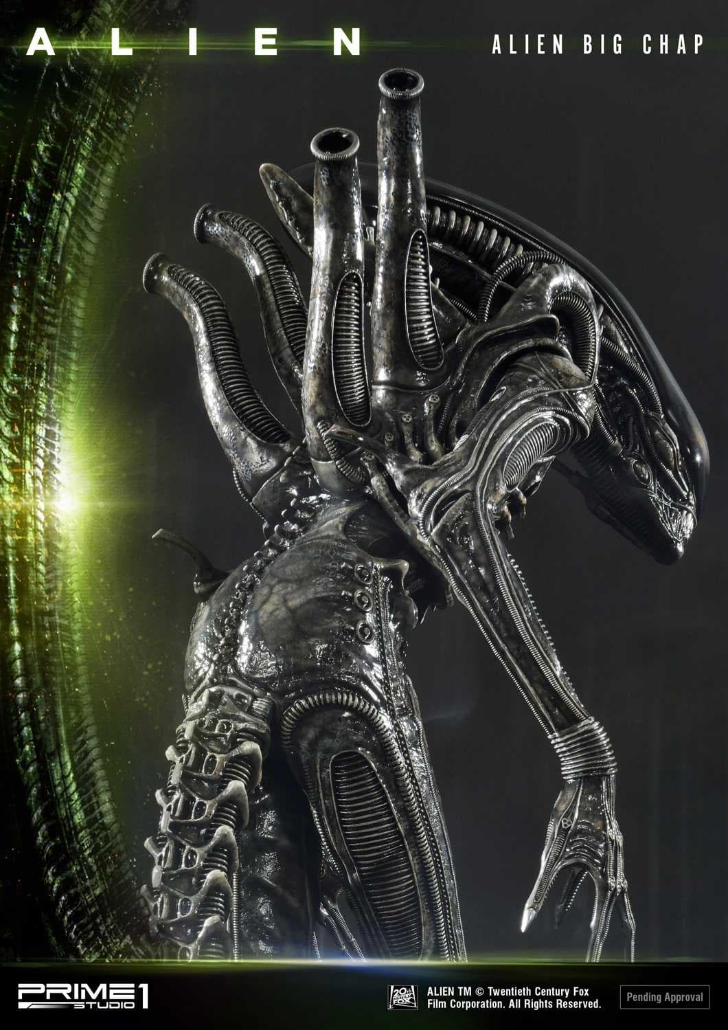 Alien Big Chap 3D Wall Art (Version Regular) - Vue 20