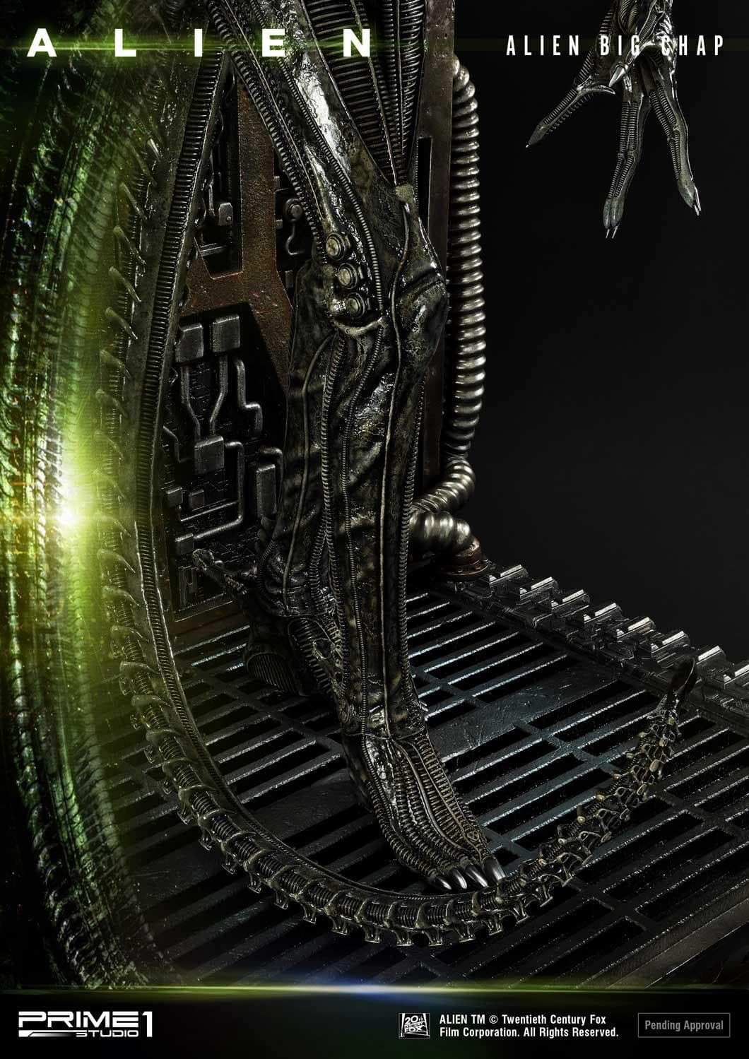 Alien Big Chap 3D Wall Art (Version Regular) - Vue 28