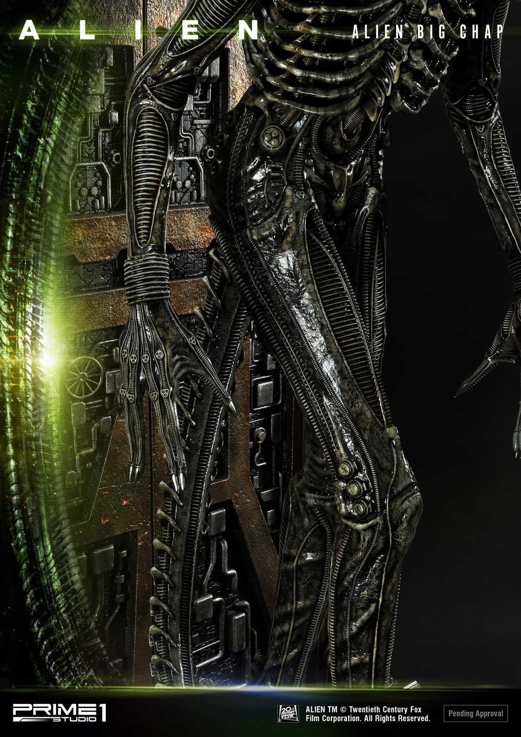 Alien Big Chap 3D Wall Art (Version Regular) - Vue 29