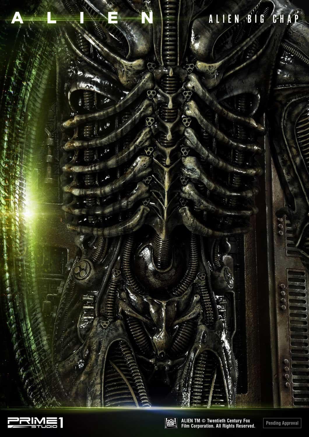 Alien Big Chap 3D Wall Art (Version Regular) - Vue 31