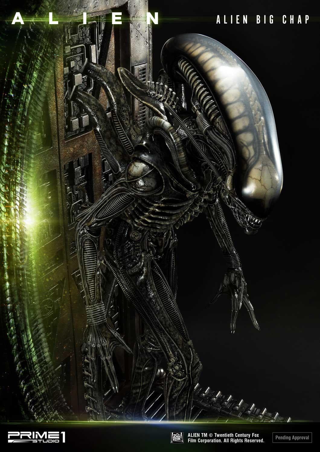 Alien Big Chap 3D Wall Art (Version Regular) - Vue 33
