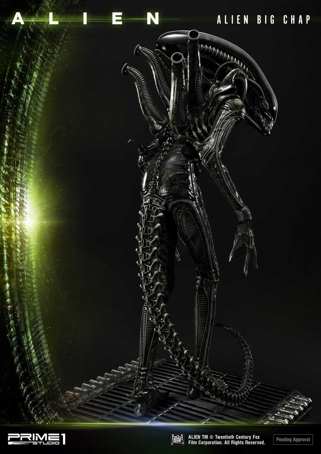 Alien Big Chap 3D Wall Art (Version Regular) - Vue 38
