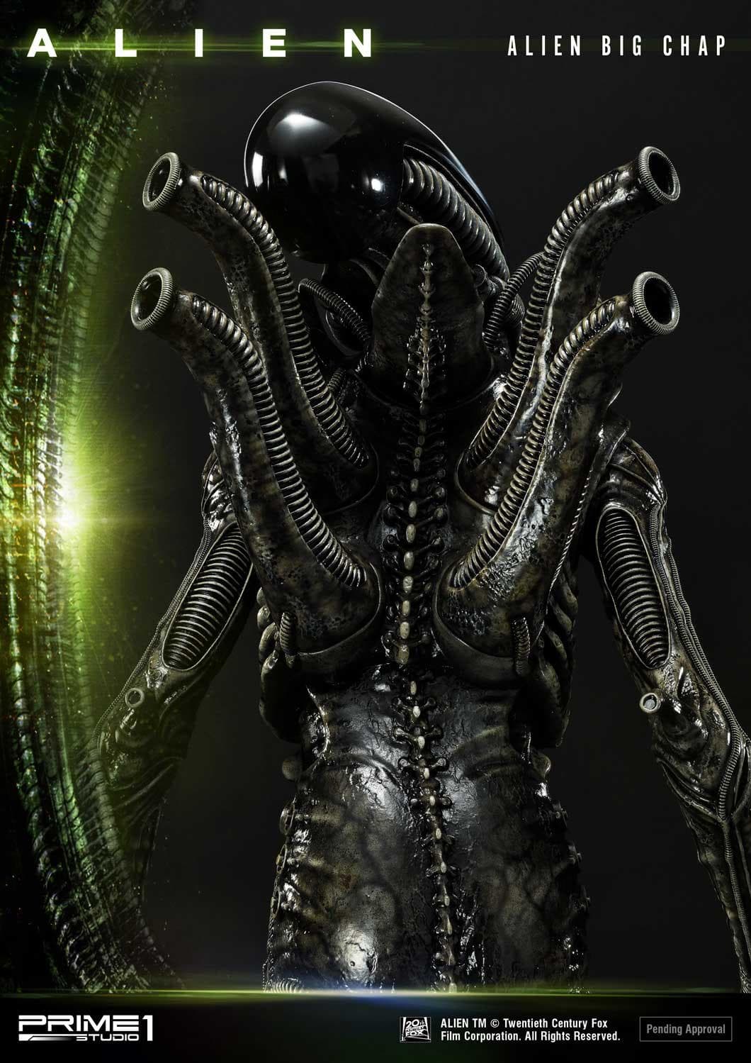 Alien Big Chap 3D Wall Art (Version Regular) - Vue 41