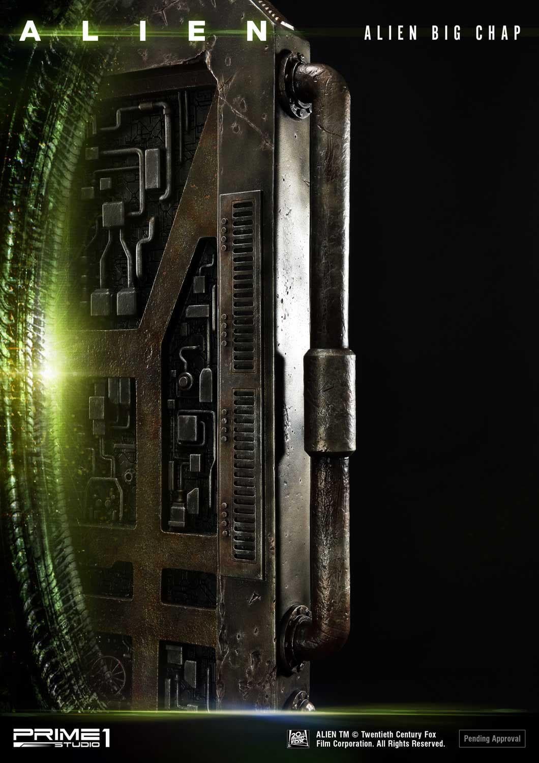 Alien Big Chap 3D Wall Art (Version Regular) - Vue 43