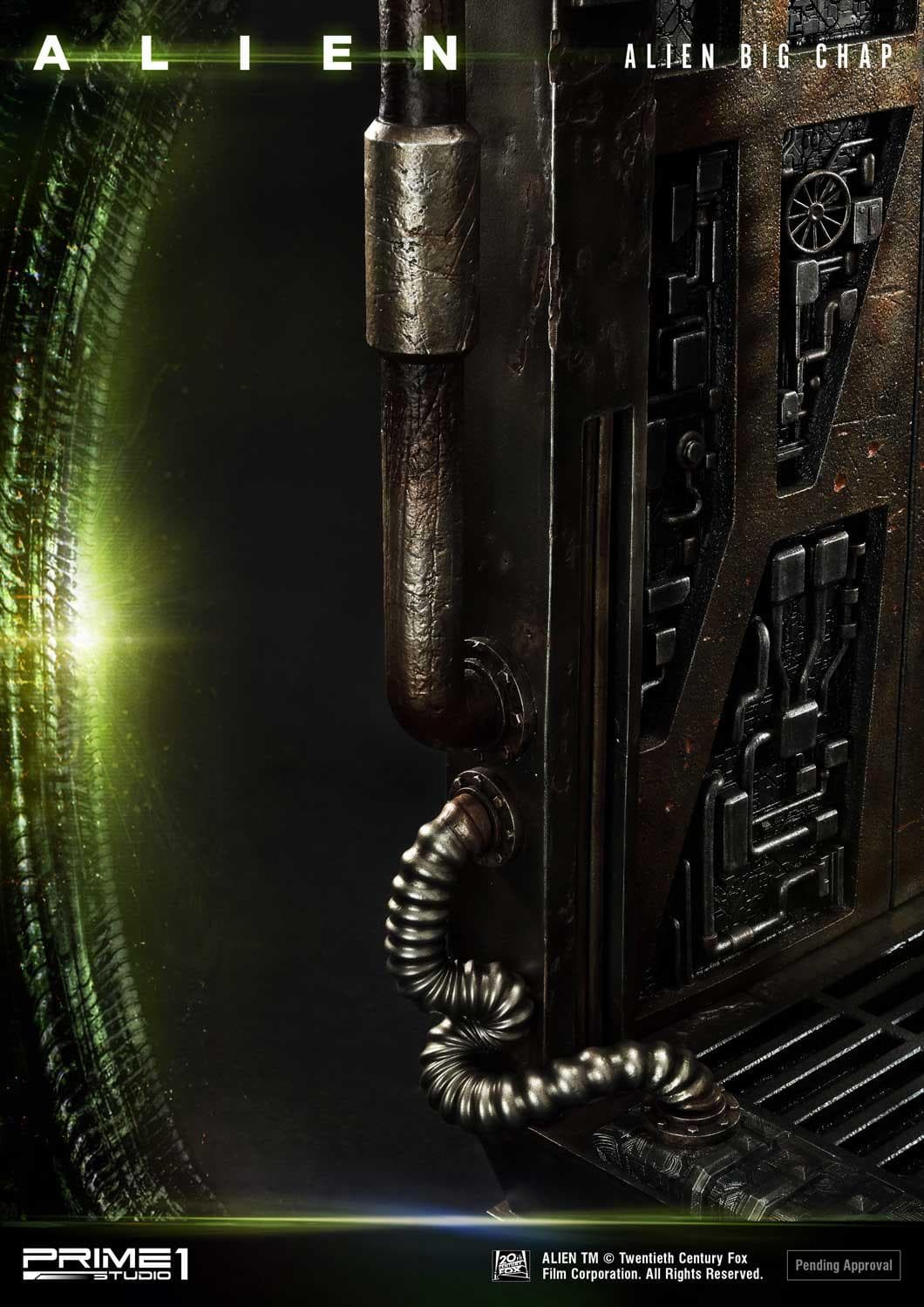 Alien Big Chap 3D Wall Art (Version Regular) - Vue 45