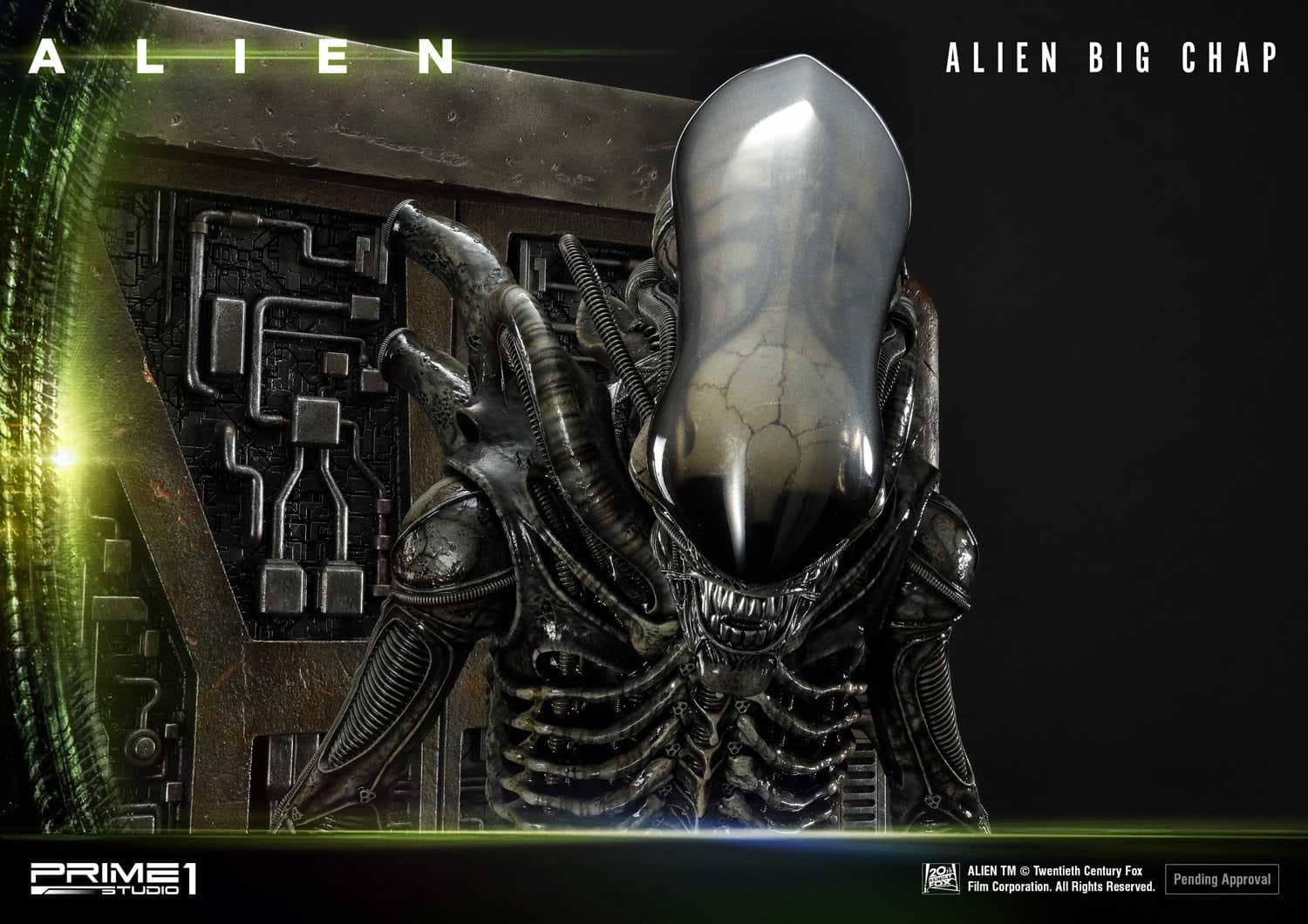 Alien Big Chap 3D Wall Art (Version Regular) - Vue 50