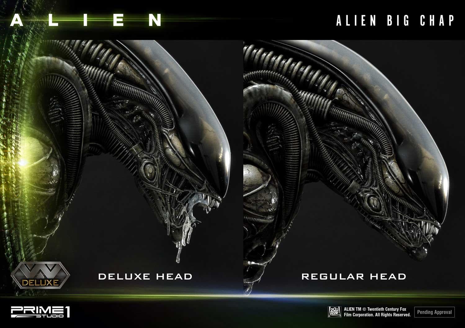 Alien Big Chap 3D Wall Art (Version Deluxe) - Vue 8