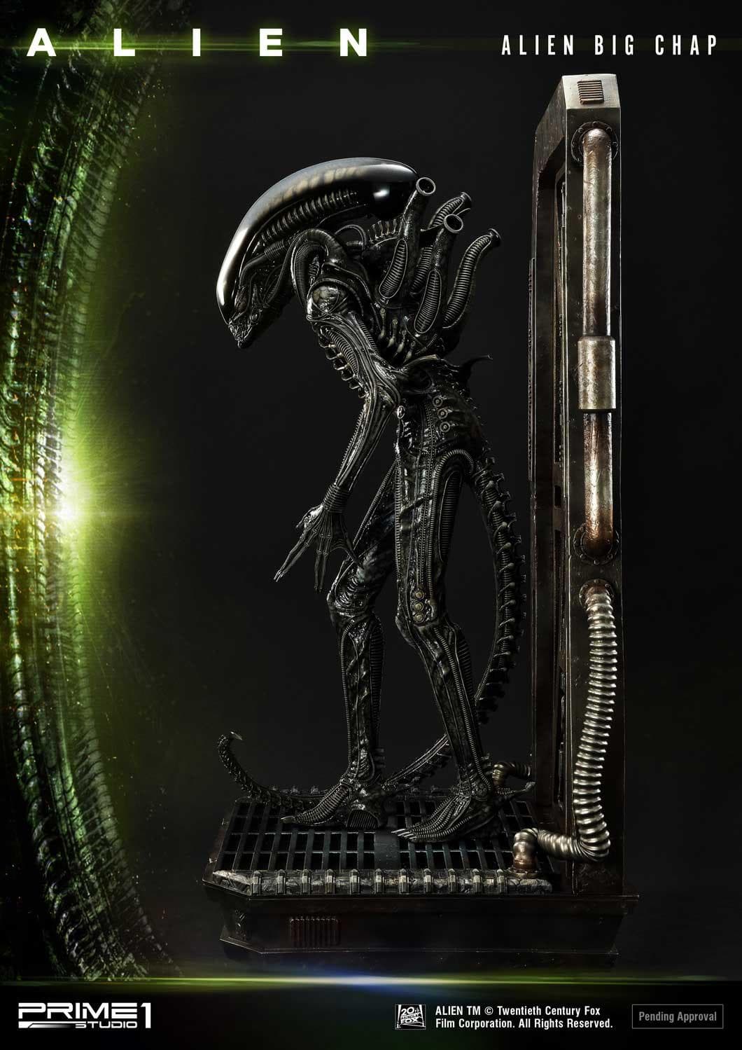 Alien Big Chap 3D Wall Art (Version Deluxe) - Vue 10