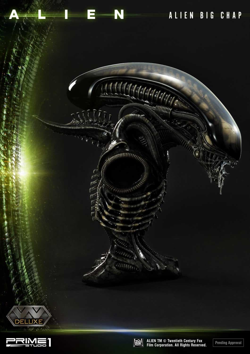 Alien Big Chap 3D Wall Art (Version Deluxe) - Vue 28