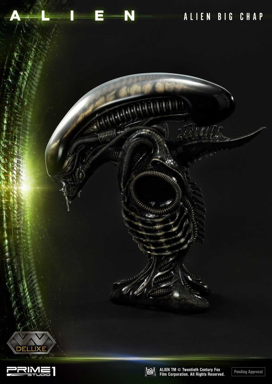 Alien Big Chap 3D Wall Art (Version Deluxe) - Vue 29