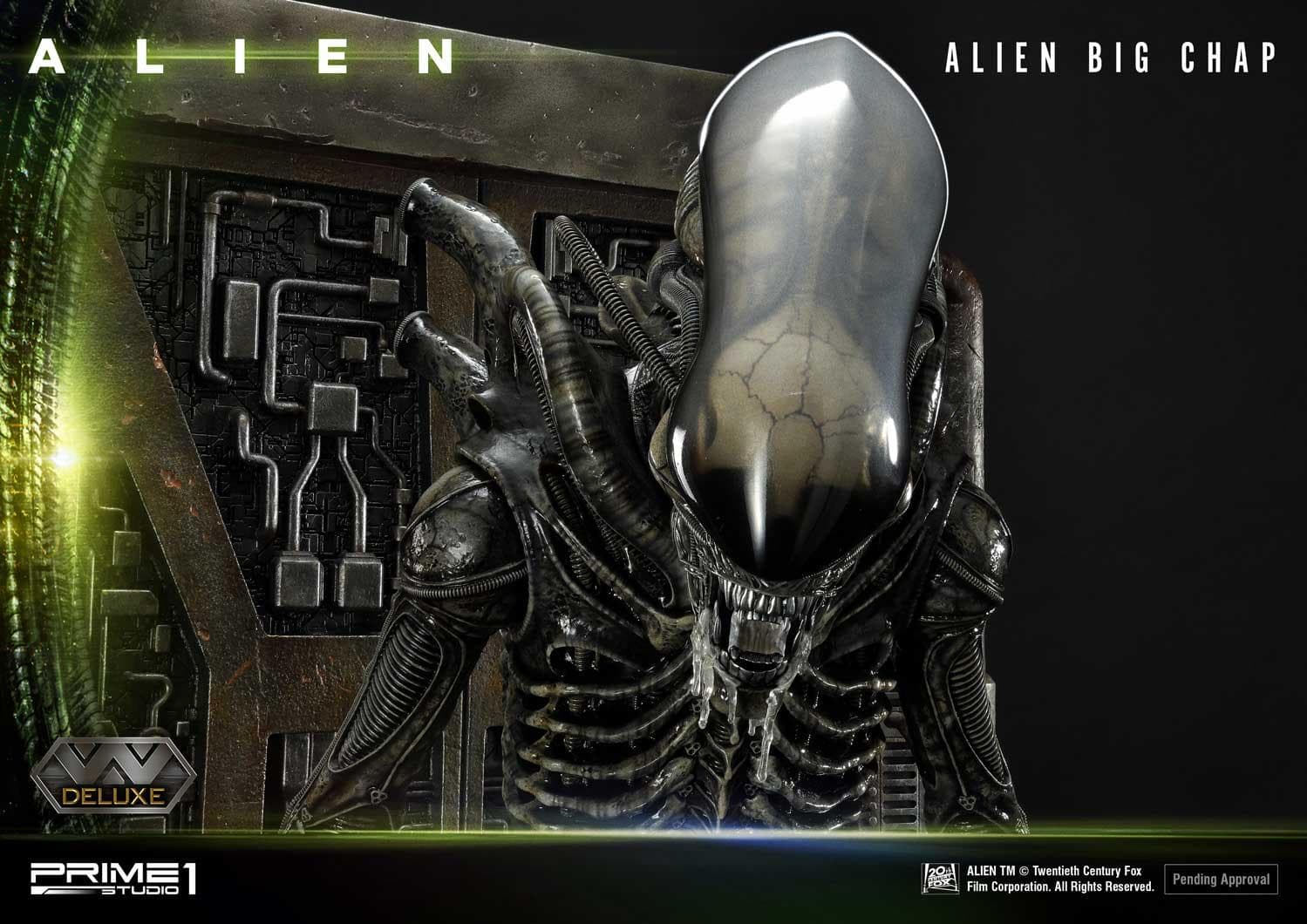 Alien Big Chap 3D Wall Art (Version Deluxe) - Vue 35