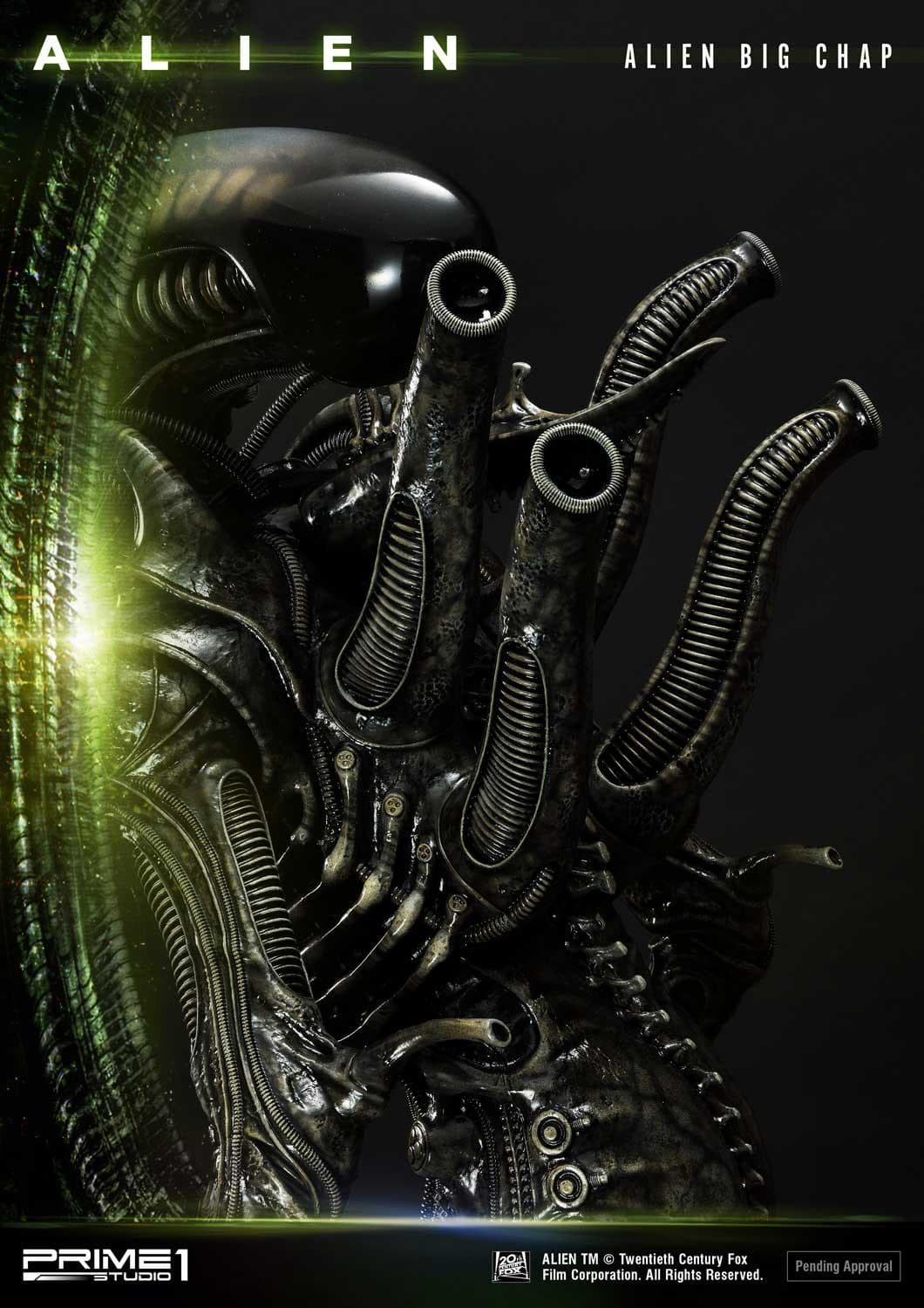 Alien Big Chap 3D Wall Art (Version Deluxe) - Vue 57