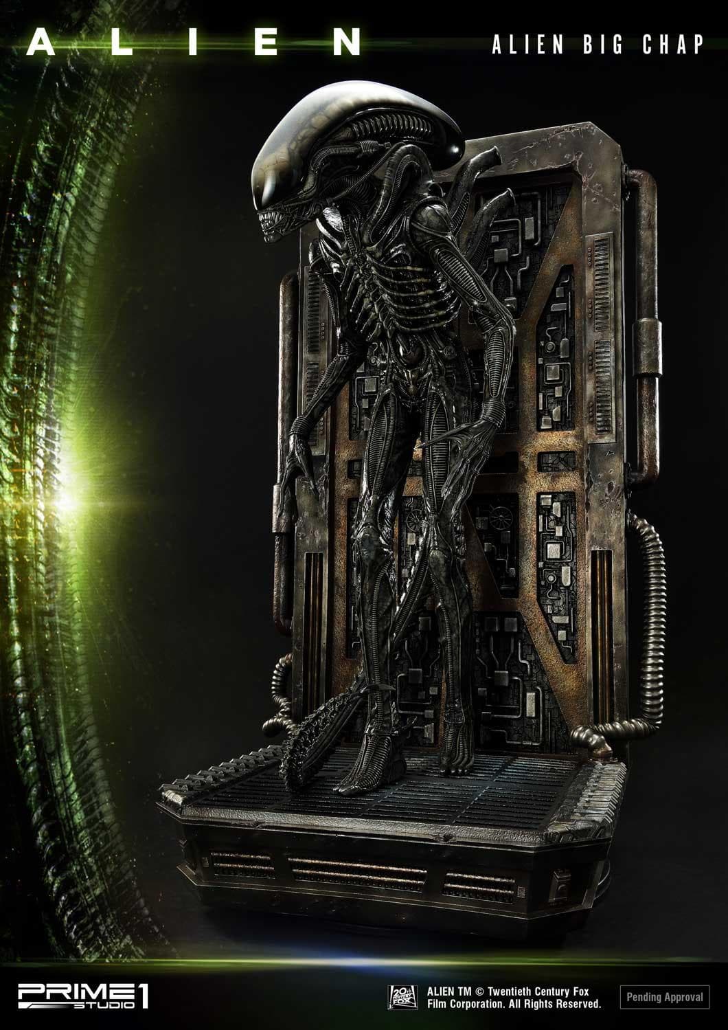 Alien Big Chap 3D Wall Art (Version Deluxe) - Vue 59