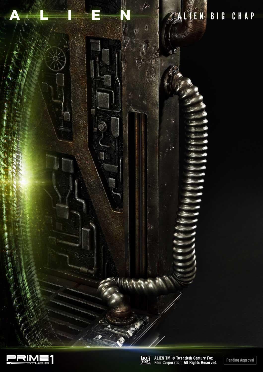 Alien Big Chap 3D Wall Art (Version Deluxe) - Vue 65