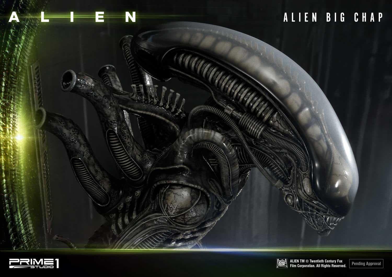 Alien Big Chap 3D Wall Art (Version Deluxe) - Vue 70