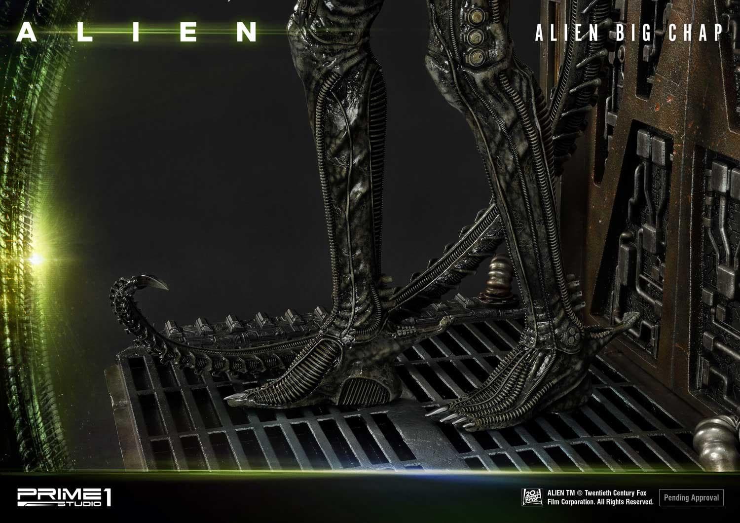 Alien Big Chap 3D Wall Art (Version Deluxe) - Vue 75