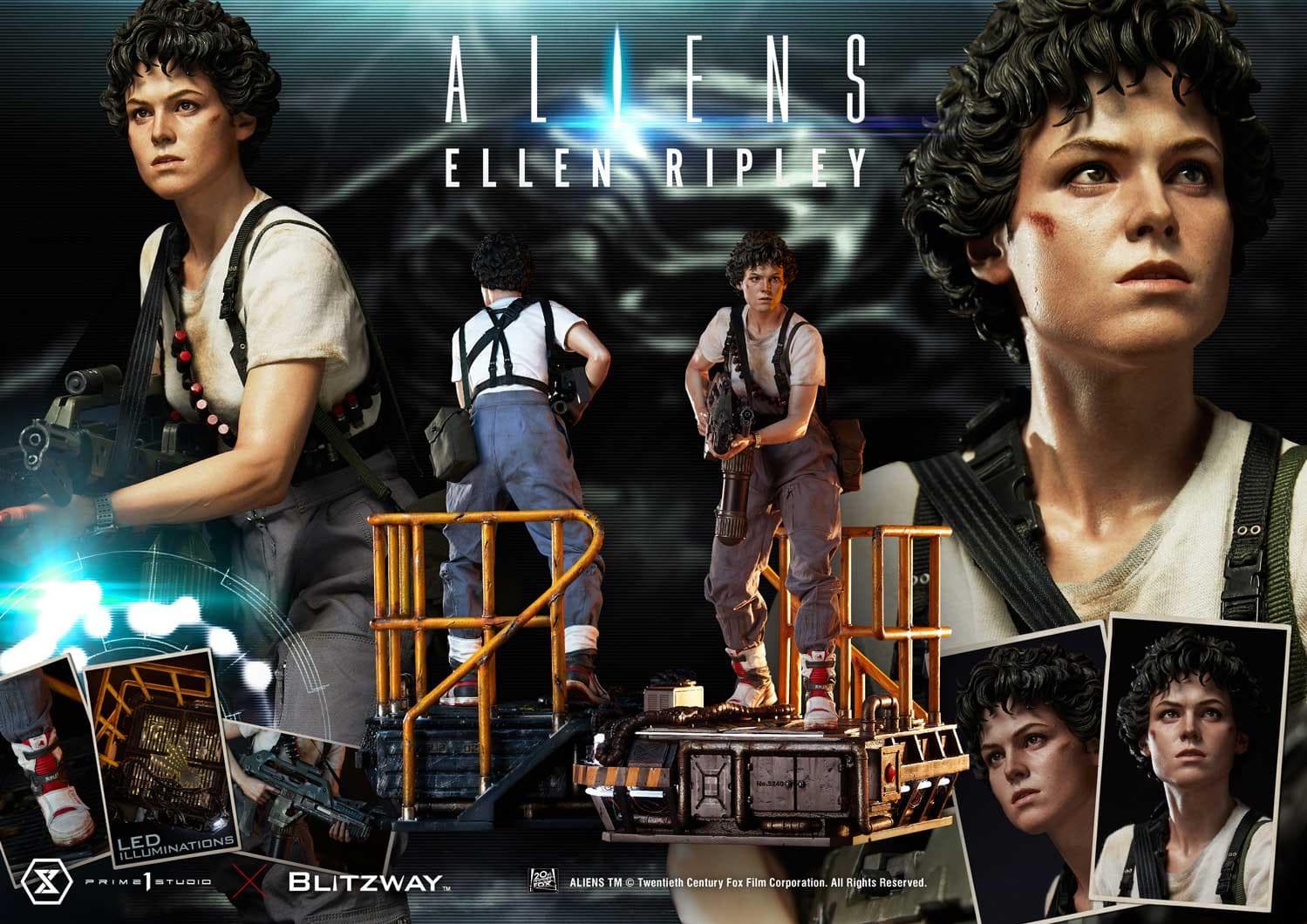 Ellen Ripley (Version Regular) - Ultimate Premium Masterline - Vue 4