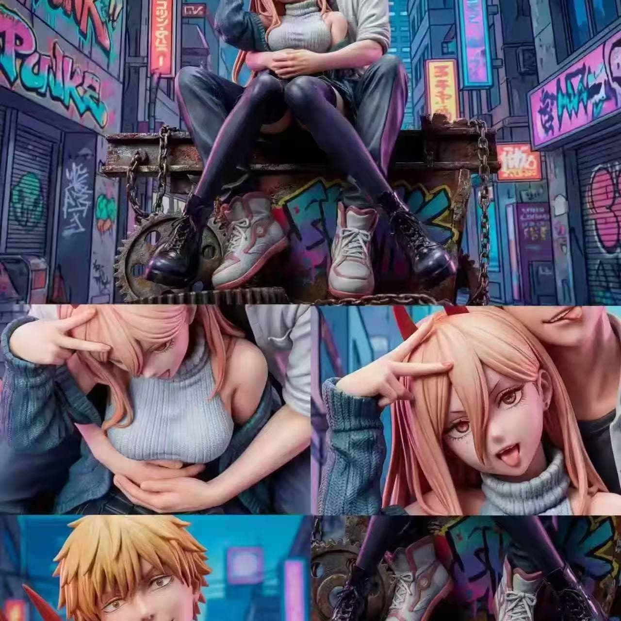 Denji & Power (1/4) - Vue 2