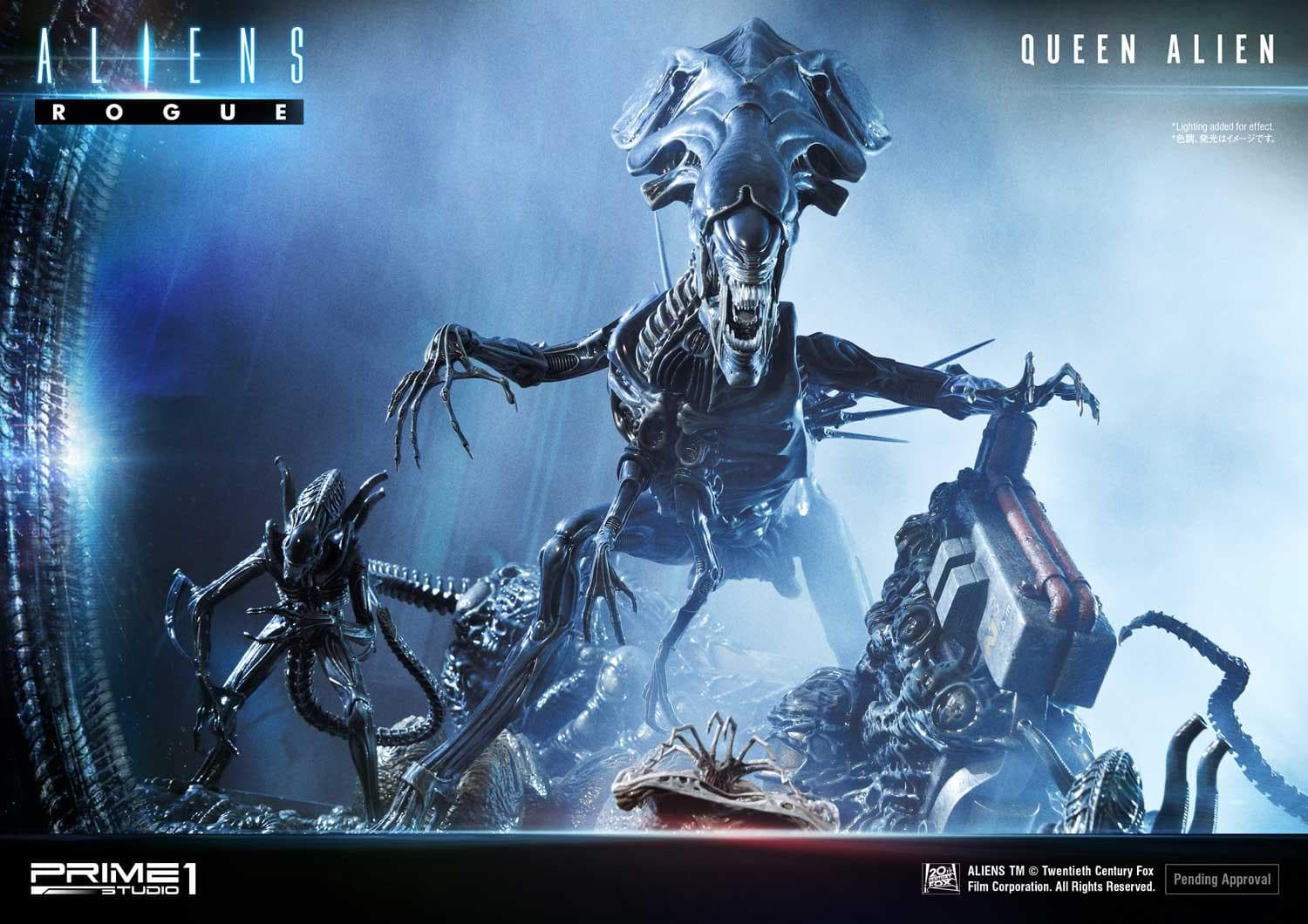 Queen Alien "Battle Diorama" (Version Regular) - Premium Masterline - Vue 2