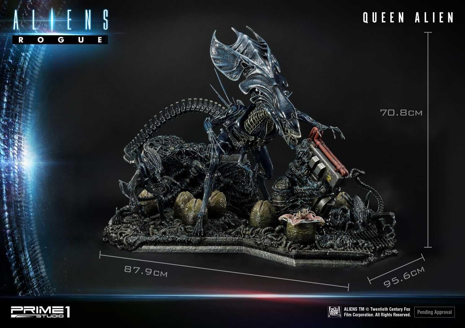 Queen Alien "Battle Diorama" (Version Regular) - Premium Masterline - Vue 4