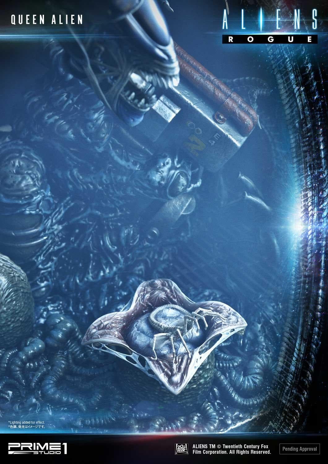 Queen Alien "Battle Diorama" (Version Regular) - Premium Masterline - Vue 15