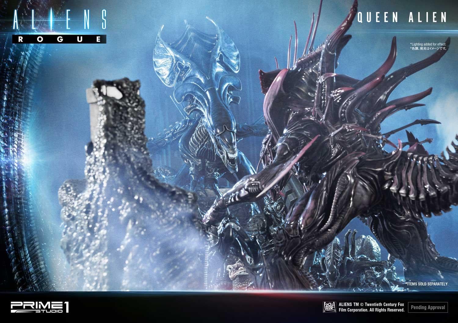 Queen Alien "Battle Diorama" (Version Regular) - Premium Masterline - Vue 16