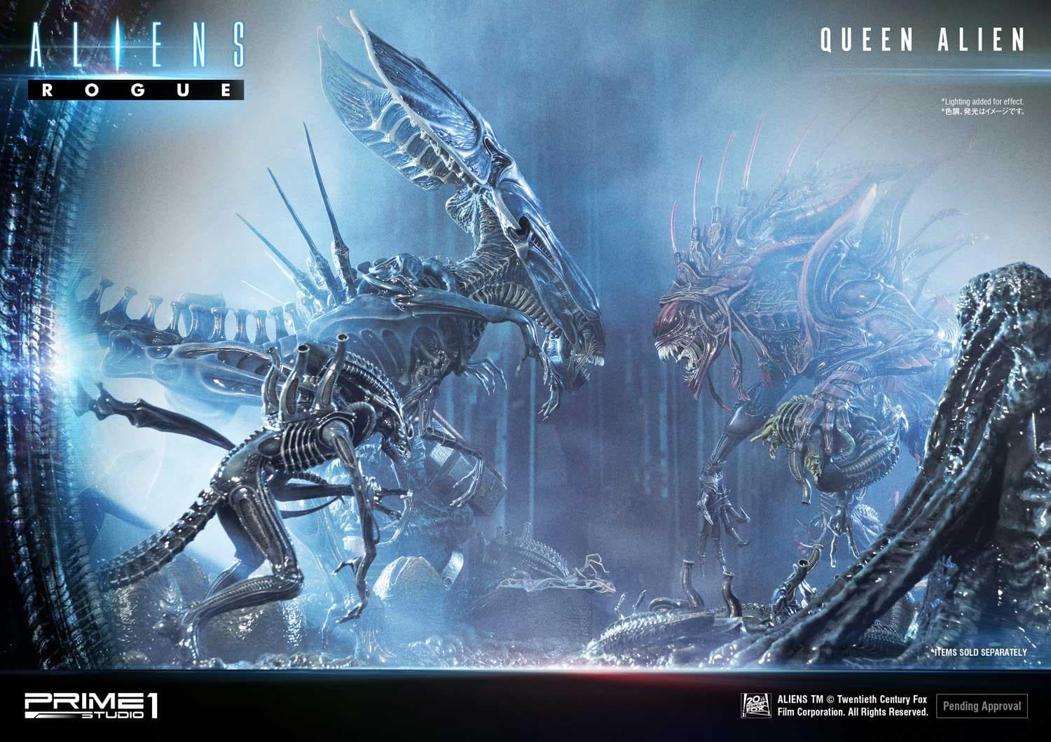 Queen Alien "Battle Diorama" (Version Regular) - Premium Masterline - Vue 17