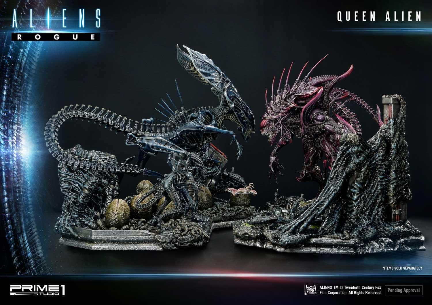 Queen Alien "Battle Diorama" (Version Regular) - Premium Masterline - Vue 18