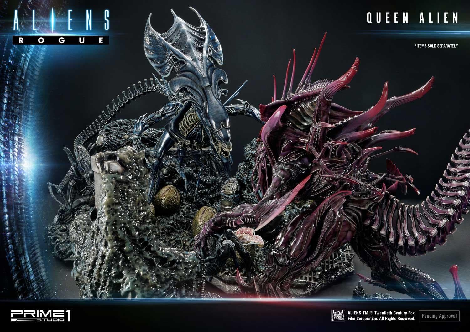 Queen Alien "Battle Diorama" (Version Regular) - Premium Masterline - Vue 19