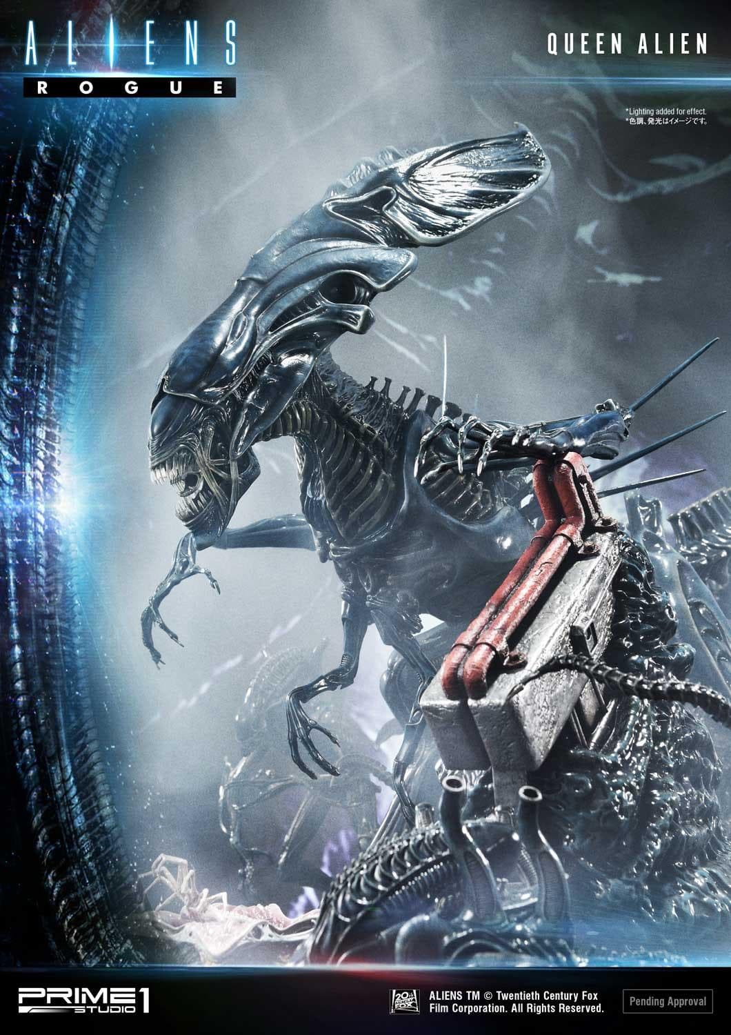 Queen Alien "Battle Diorama" (Version Regular) - Premium Masterline - Vue 32