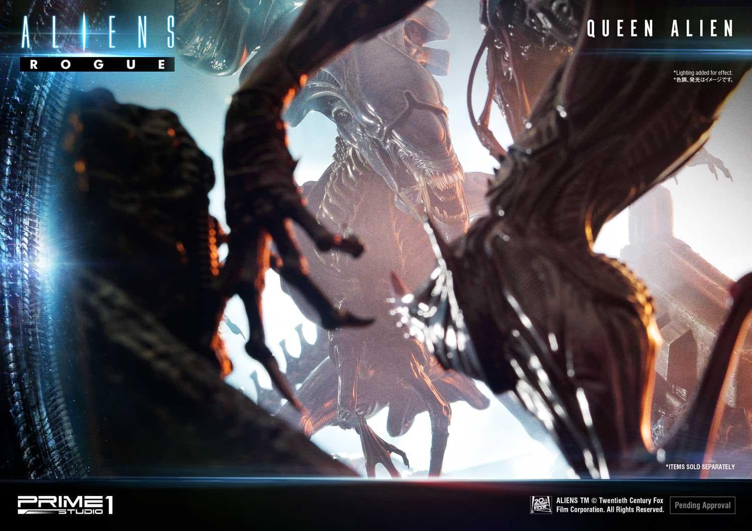 Queen Alien "Battle Diorama" (Version Regular) - Premium Masterline - Vue 39