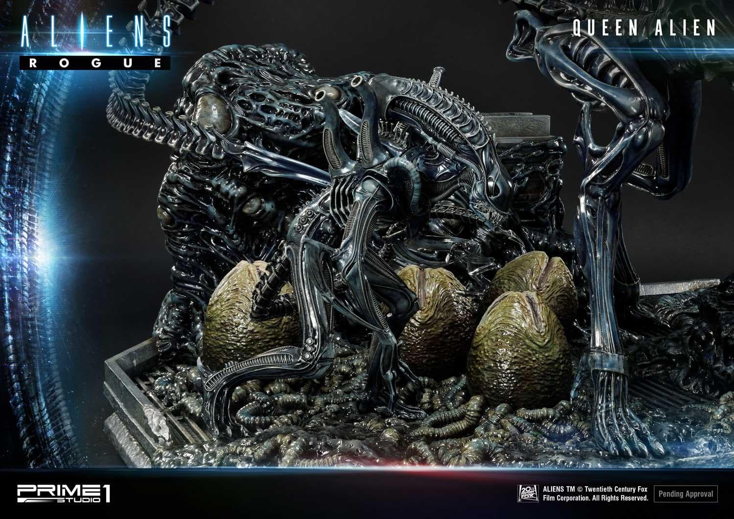 Queen Alien "Battle Diorama" (Version Regular) - Premium Masterline - Vue 52