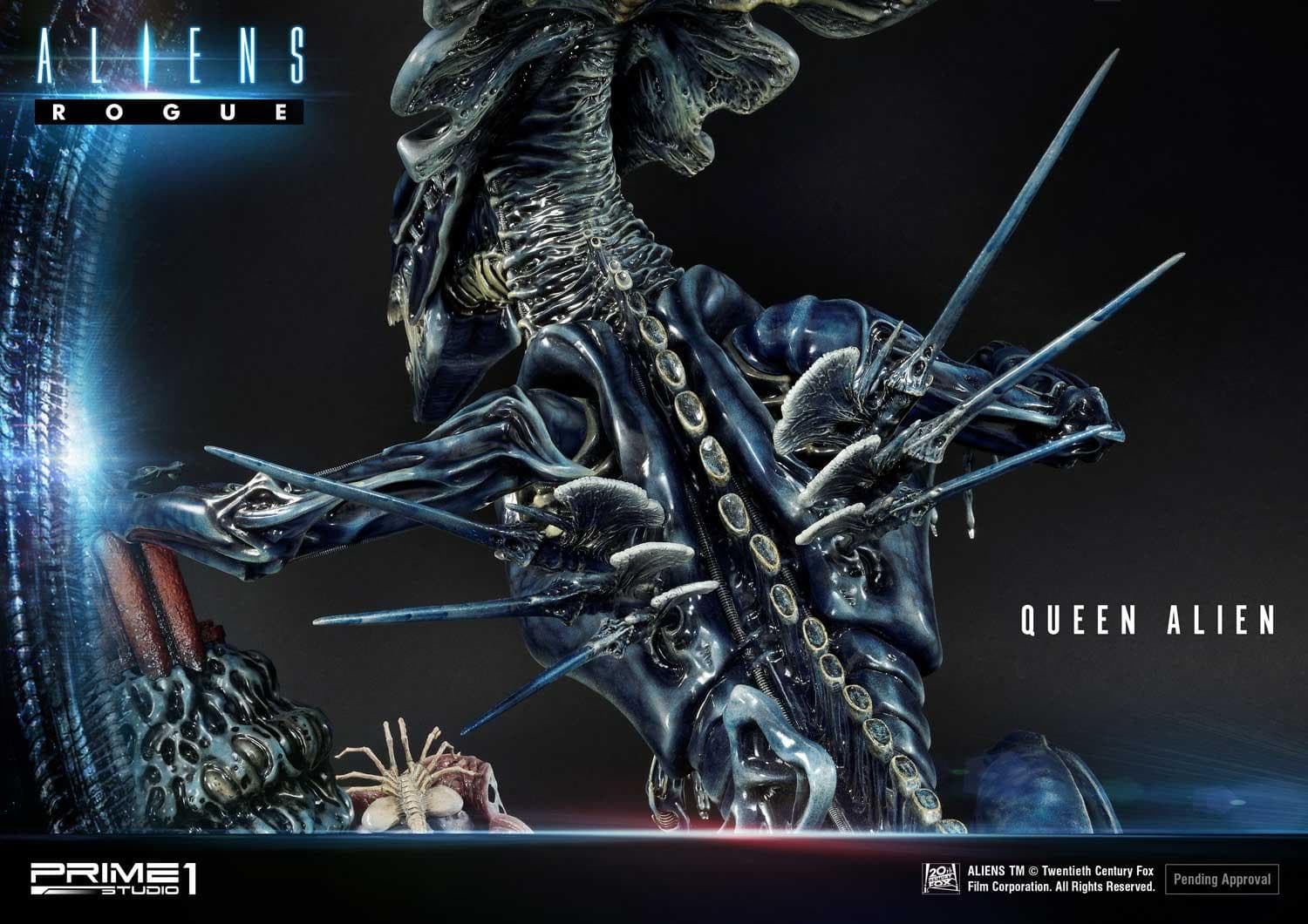 Queen Alien "Battle Diorama" (Version Regular) - Premium Masterline - Vue 55