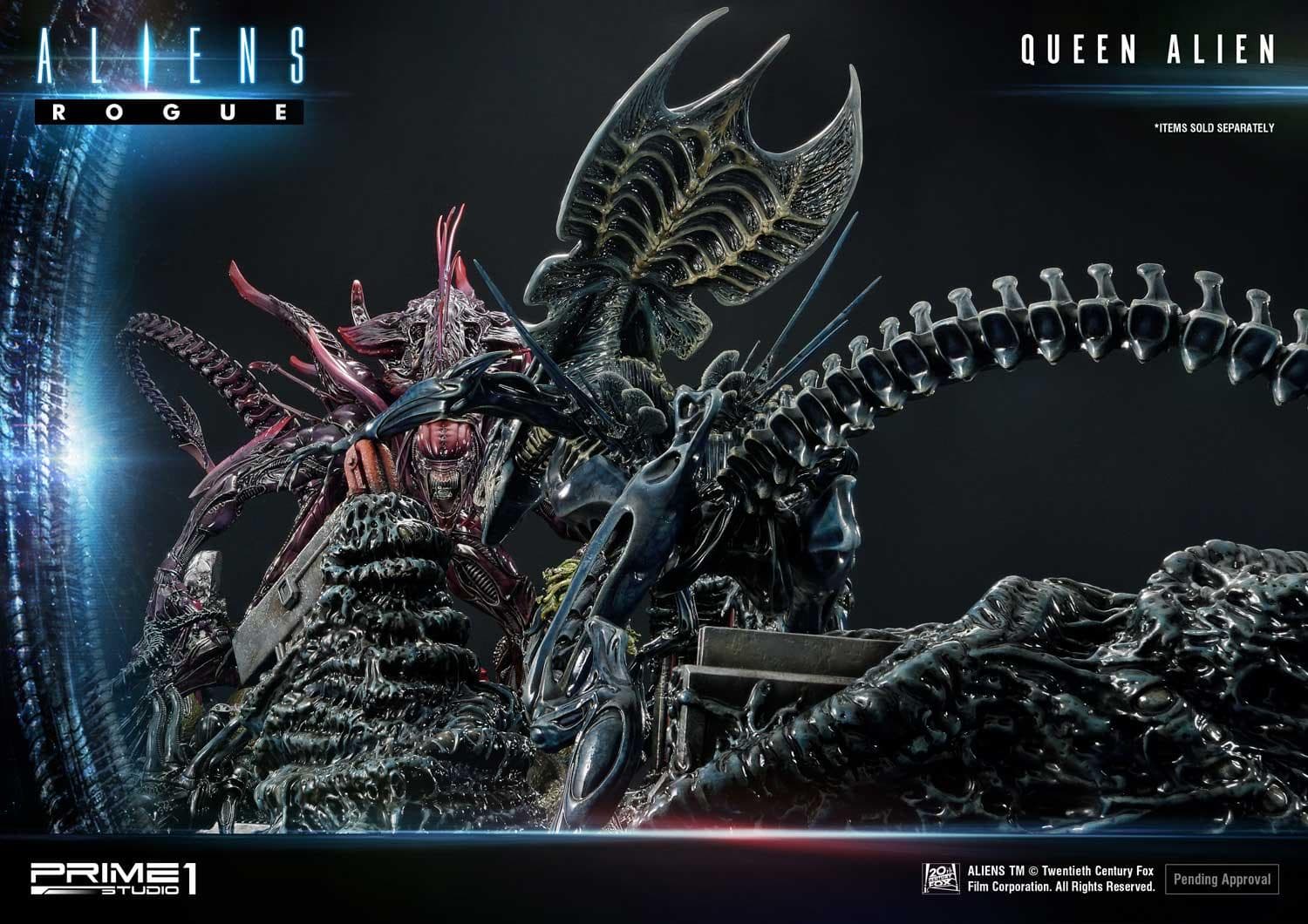 Queen Alien "Battle Diorama" (Version Regular) - Premium Masterline - Vue 62