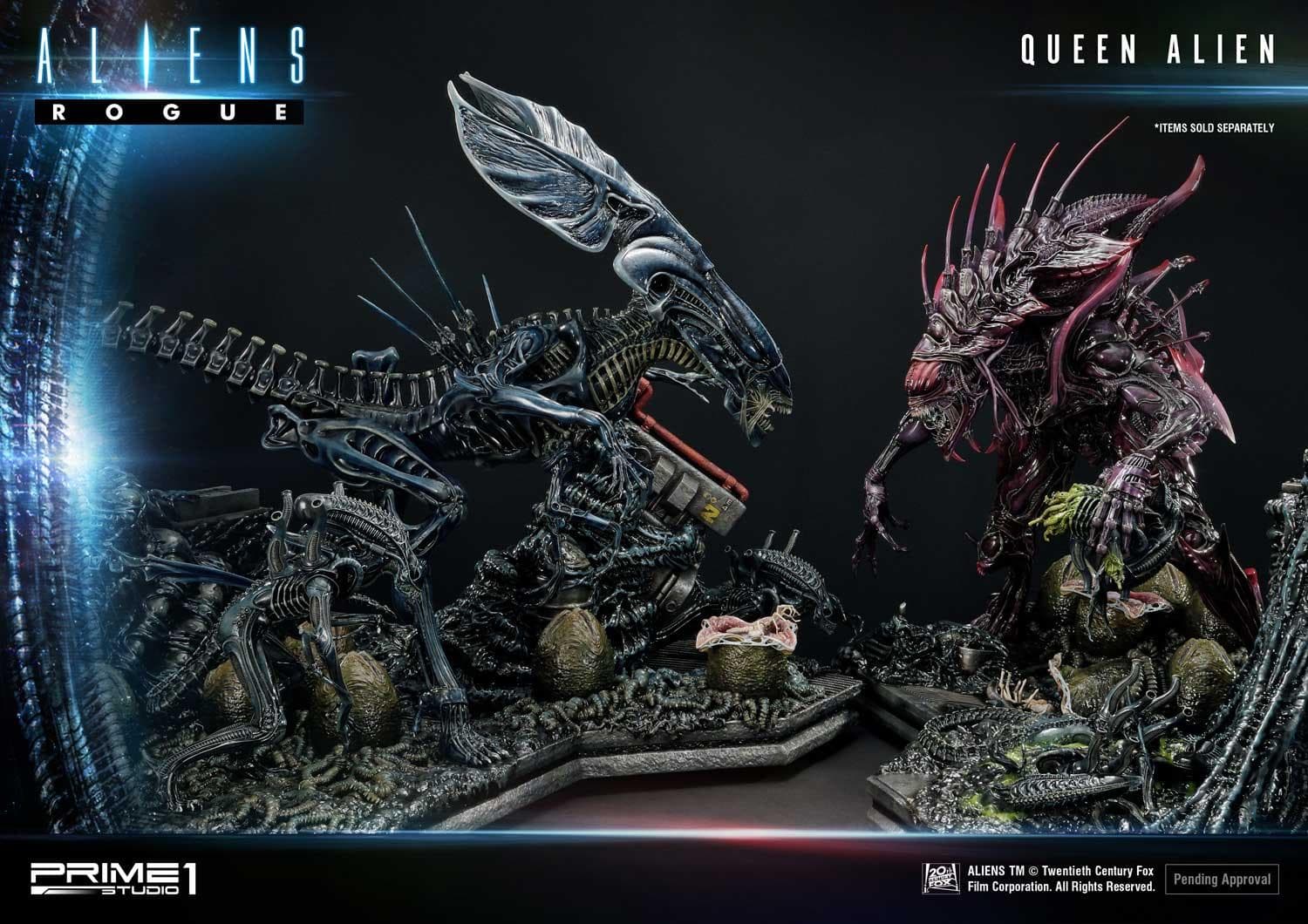 Queen Alien "Battle Diorama" (Version Regular) - Premium Masterline - Vue 63