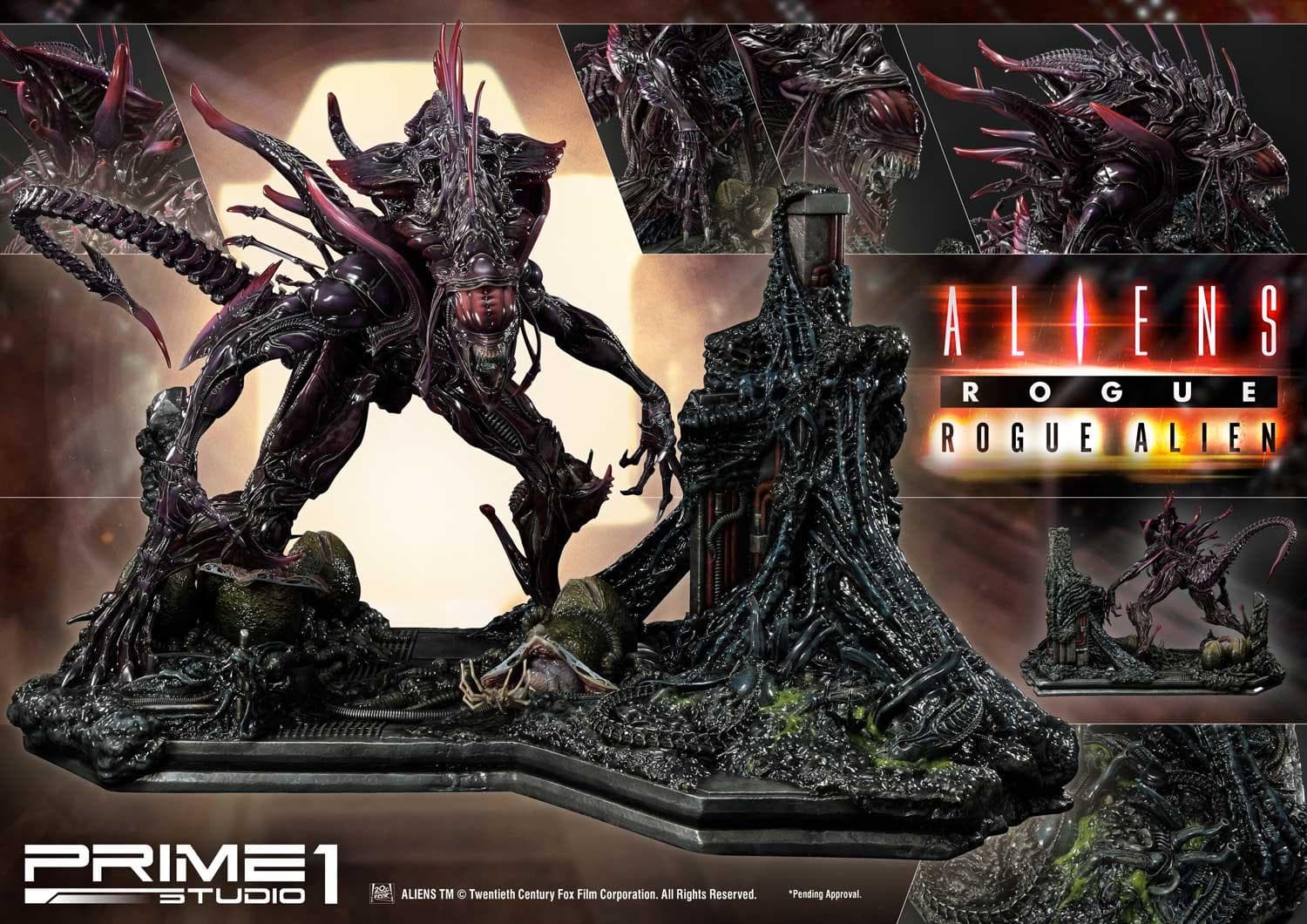 Rogue Alien "Battle Diorama" (Version Regular) - Premium Masterline - Vue 3