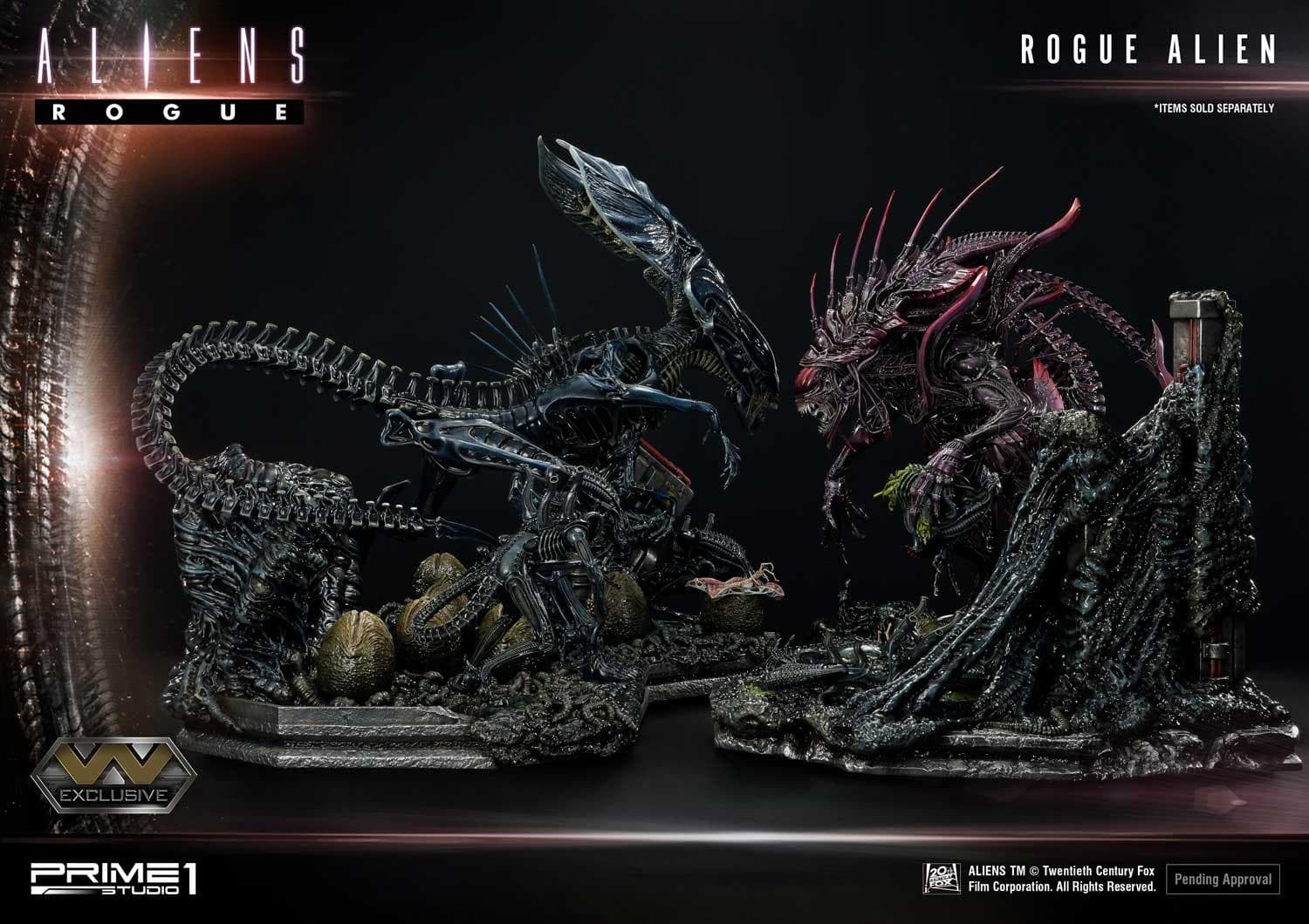 Rogue Alien "Battle Diorama" (Version Exclusive) - Premium Masterline - Vue 5