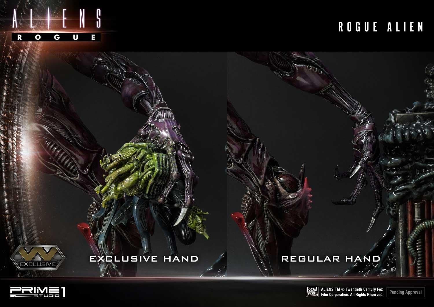 Rogue Alien "Battle Diorama" (Version Exclusive) - Premium Masterline - Vue 7