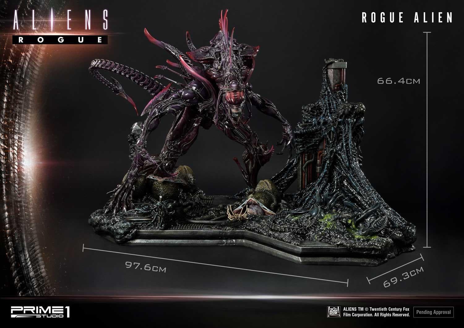 Rogue Alien "Battle Diorama" (Version Exclusive) - Premium Masterline - Vue 11