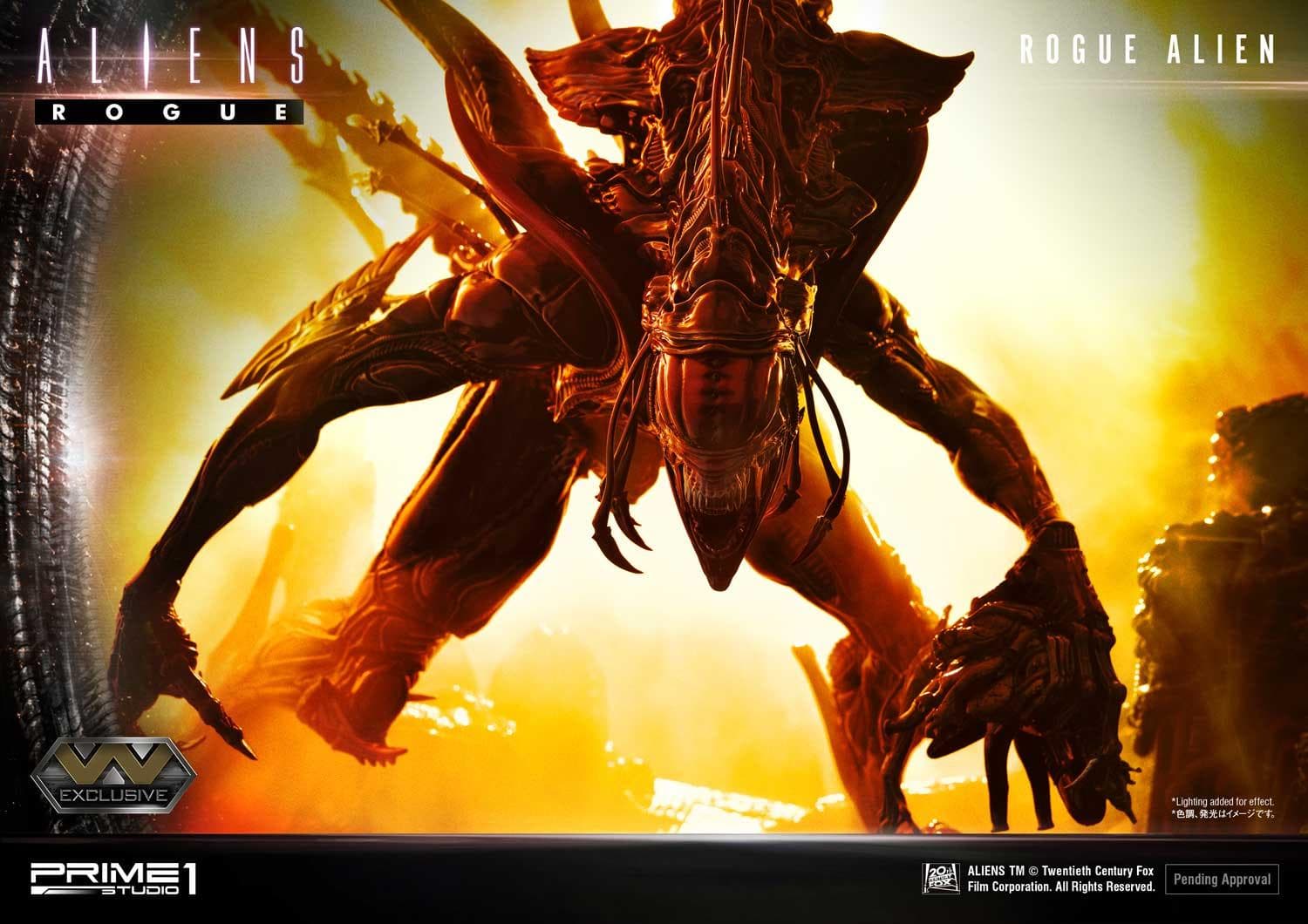 Rogue Alien "Battle Diorama" (Version Exclusive) - Premium Masterline - Vue 27