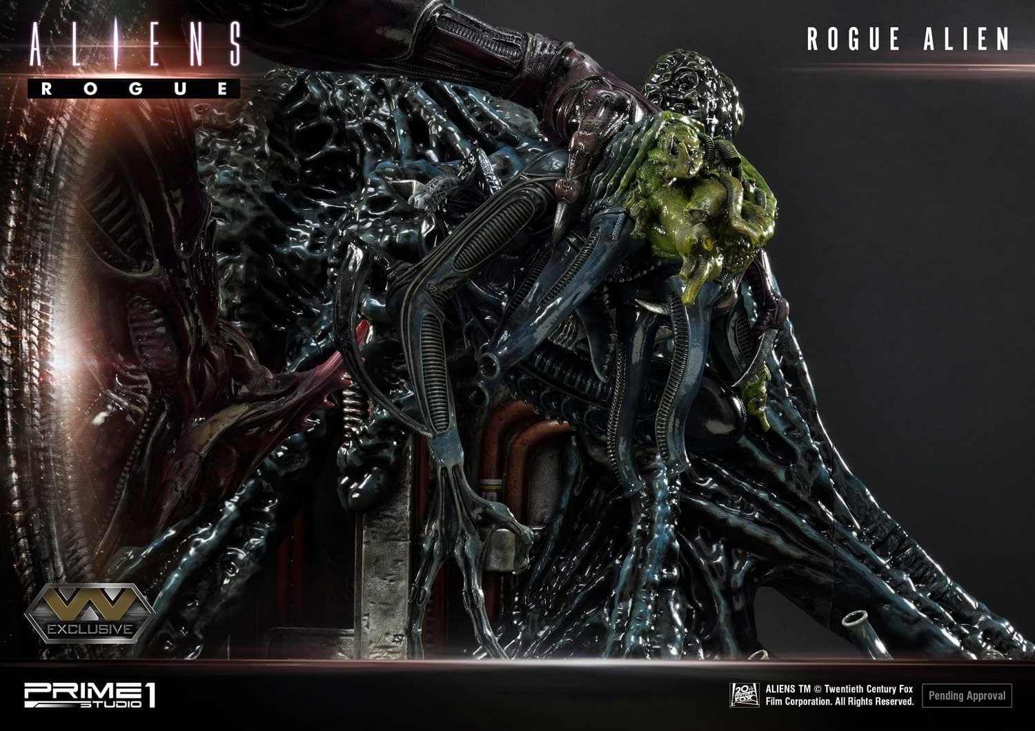 Rogue Alien "Battle Diorama" (Version Exclusive) - Premium Masterline - Vue 30