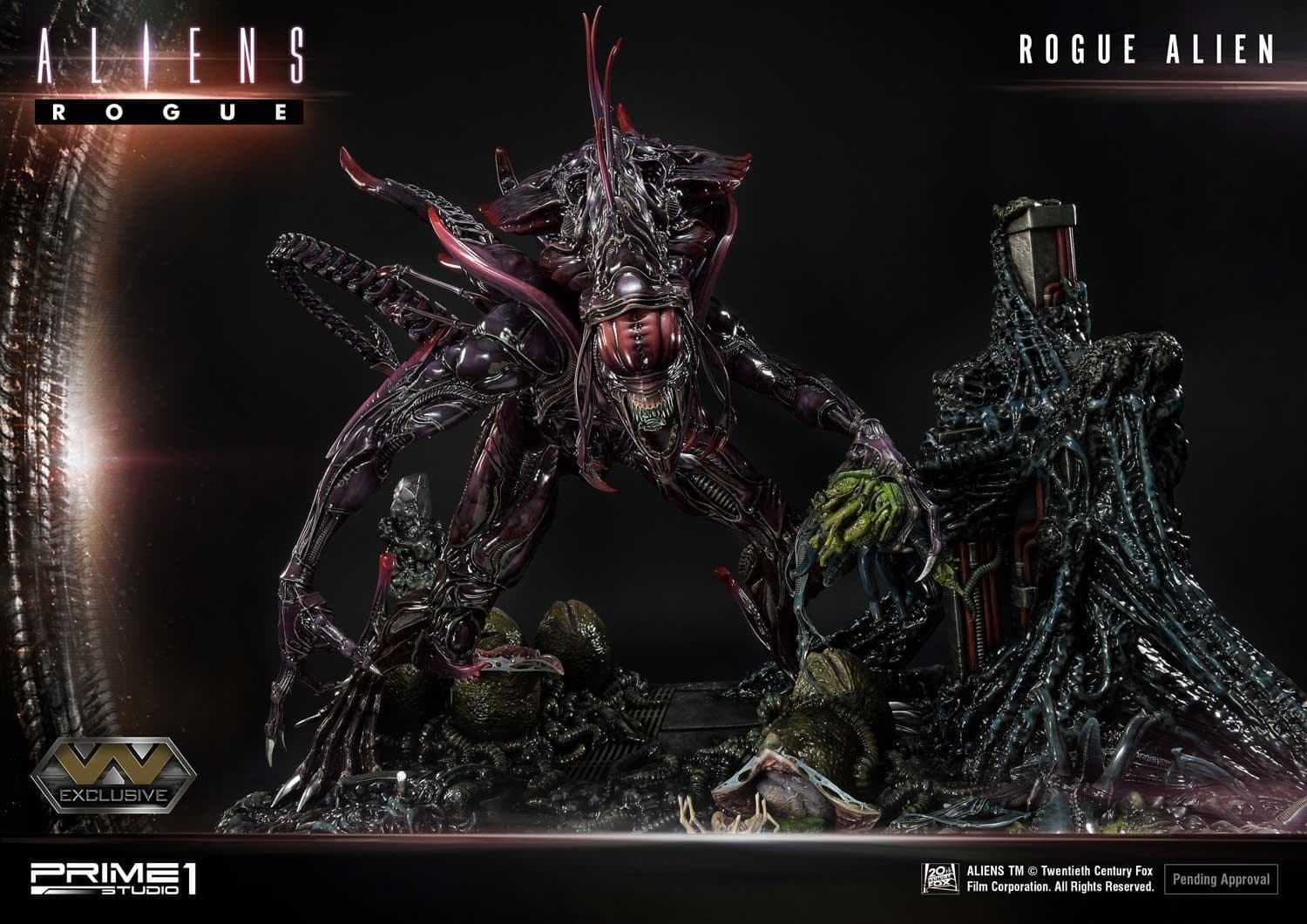 Rogue Alien "Battle Diorama" (Version Exclusive) - Premium Masterline - Vue 31