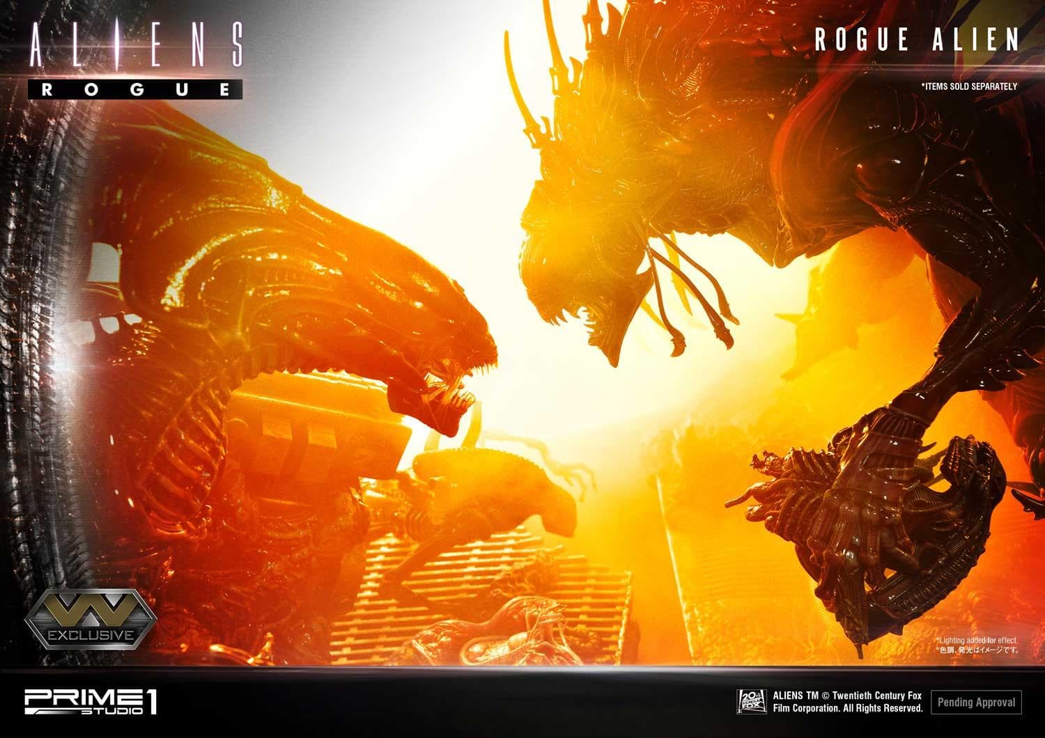 Rogue Alien "Battle Diorama" (Version Exclusive) - Premium Masterline - Vue 33