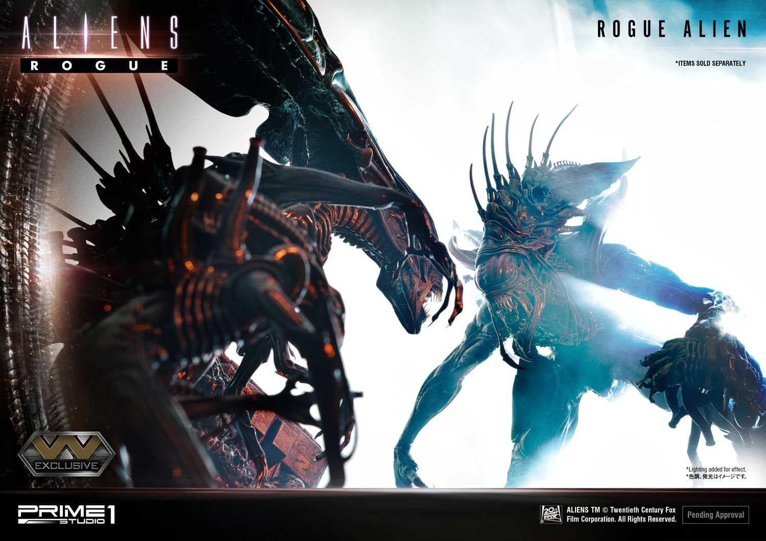 Rogue Alien "Battle Diorama" (Version Exclusive) - Premium Masterline - Vue 35