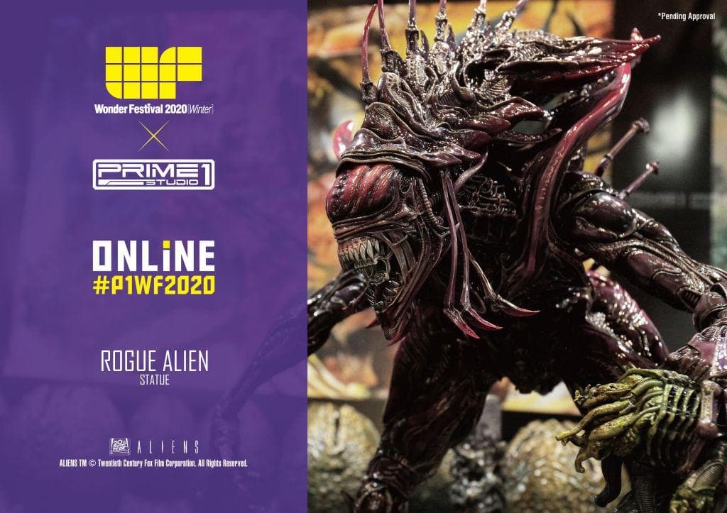 Rogue Alien "Battle Diorama" (Version Exclusive) - Premium Masterline - Vue 80