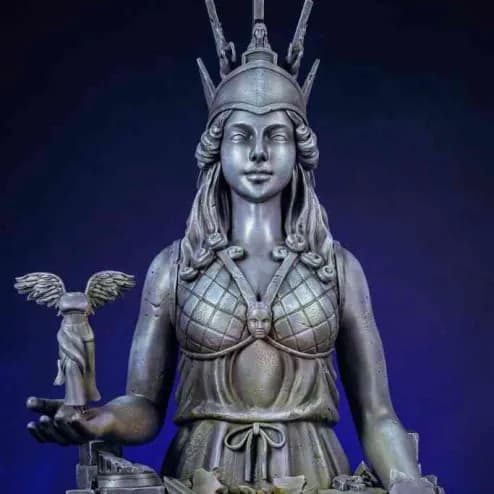 Athena Exclamation + Athena Statue - Vue 23